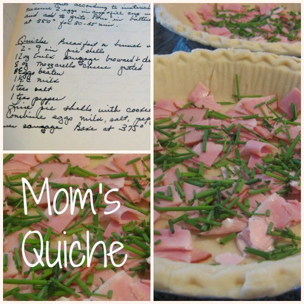 Mom's quiche