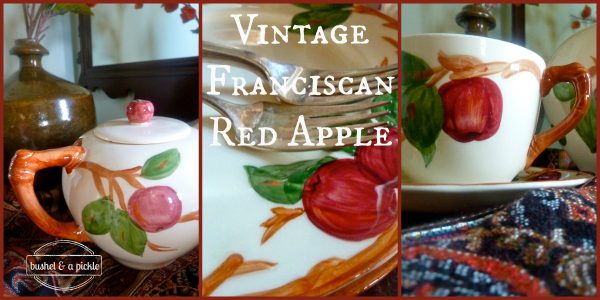 Vintage Franciscan Red Apple 2