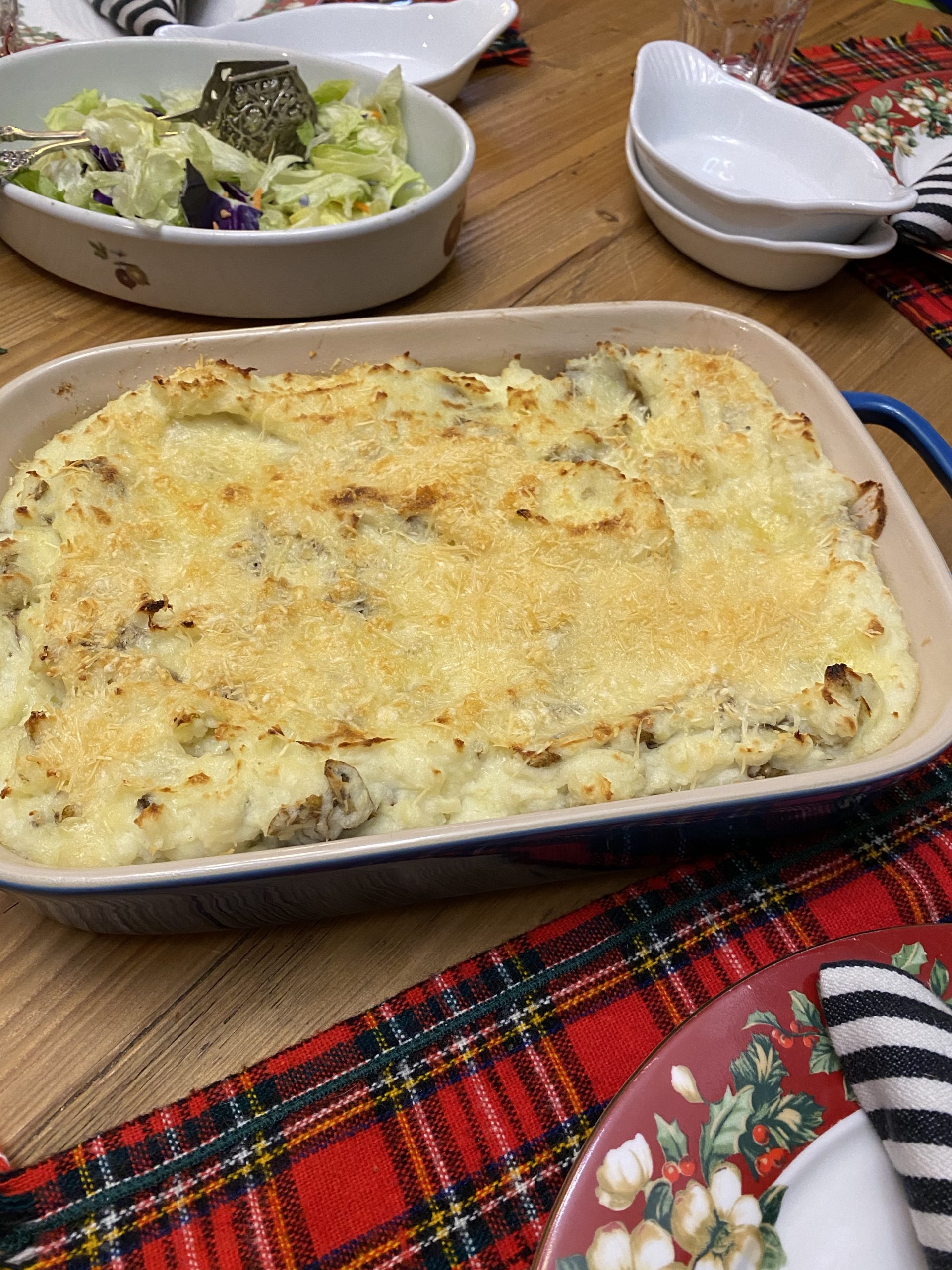 Fancy Mashed Potato Casserole Bushel & a Pickle