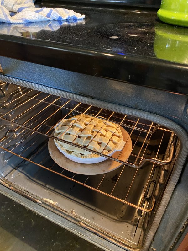 Meg Apple Pie Baking