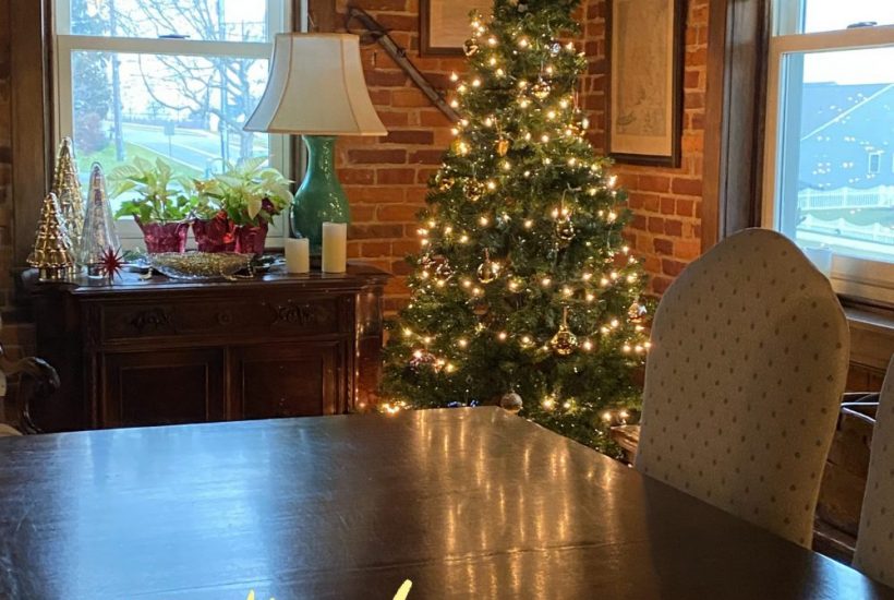 Reflections 2021 Tree on dining room table