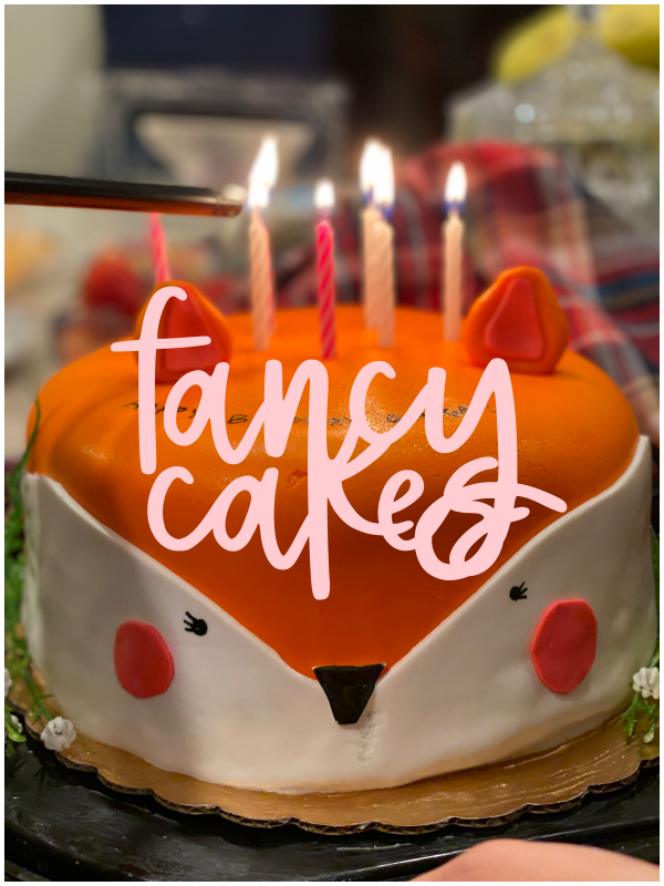 Fondant Cake – Black & Brown Bakers