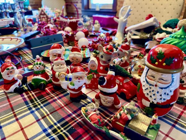 Santa collections and others ready for storage