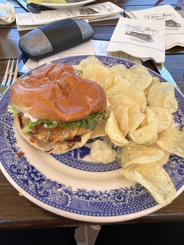 Dobbin House Tavern Crab Sandwich