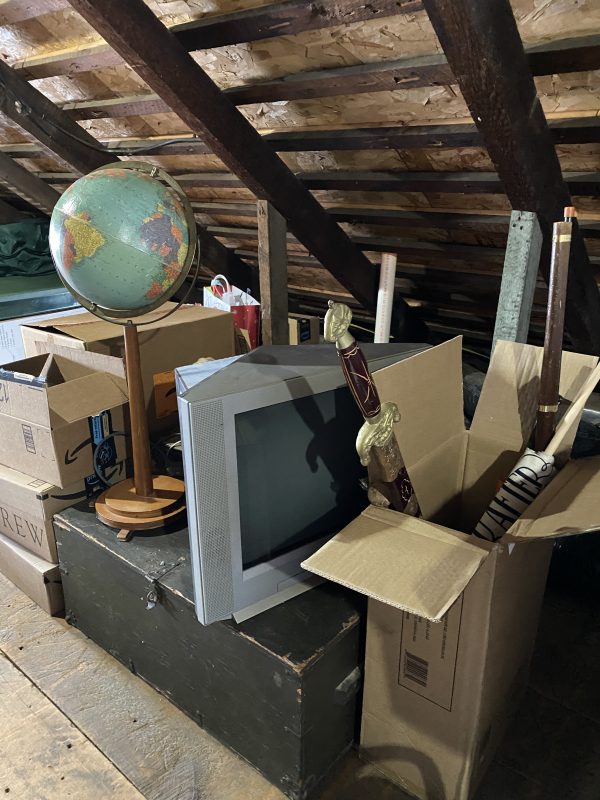 attic ...more storage