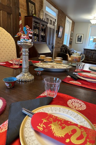 Chinese New Year Tablescape