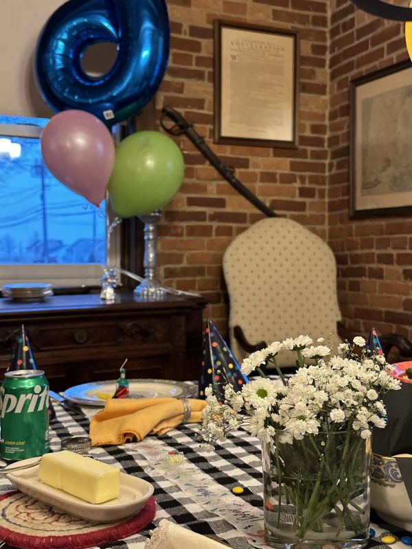 Birthday Tablescape