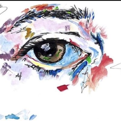 Eye by Amy Watercolor painting