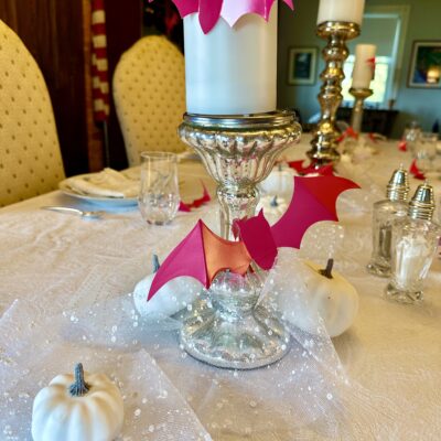 Treats, Not Tricks: A Granddaughter’s Sweet Birthday Dinner Tablescape